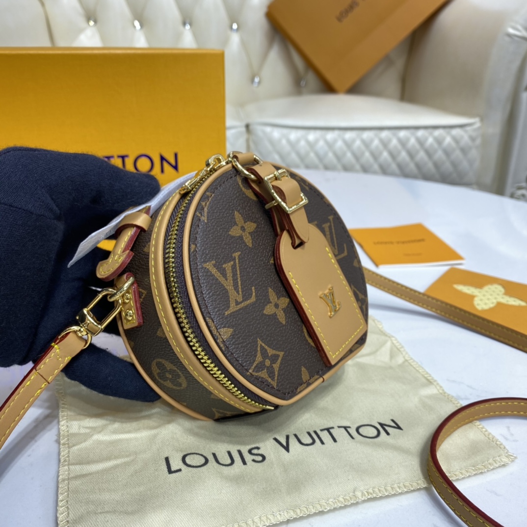 Louis Vuitton BOITE CHAPEAU SOUPLE MM Handbag Monogram M45647